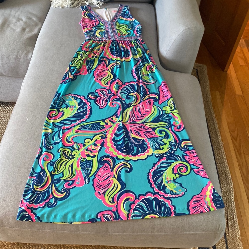 Xs Lily Pulitzer maxi dress